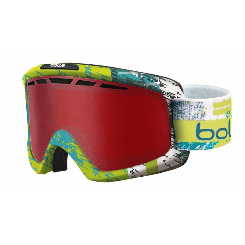 Bollé Nova II skibriller - 21388 | Mat lime og blågrøn zenith