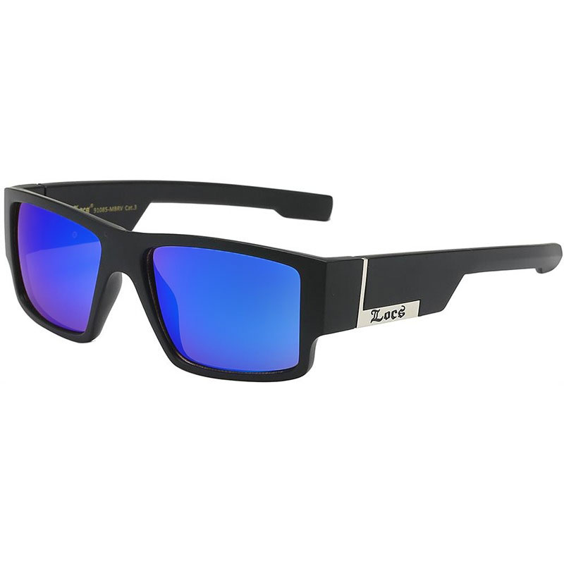 Locs Solbriller - Órale | Blå spejlglas