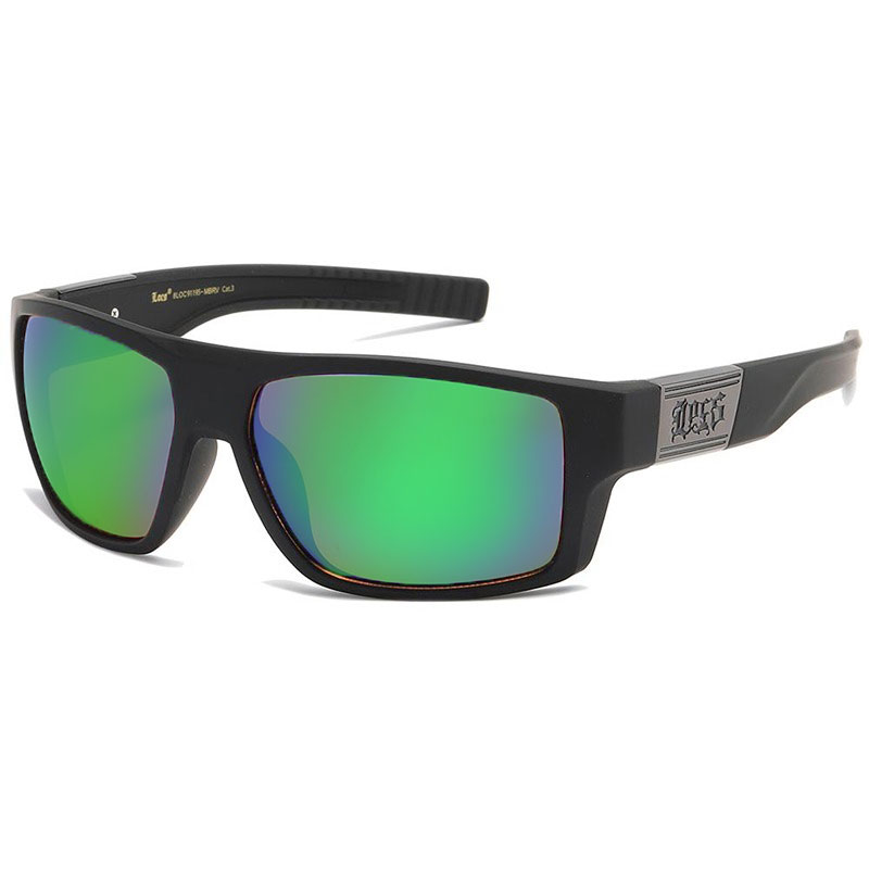 Locs Solbriller - Valiente | Grønne spejlglas