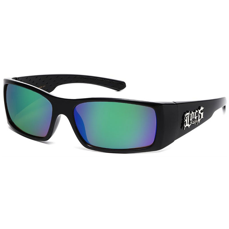 Locs Solbriller - Bandido | Grønne spejlglas