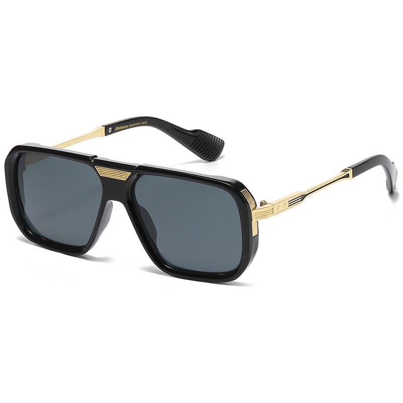 Manhattan Millionaire Solbriller - Gerard | Guld - Mørke glas