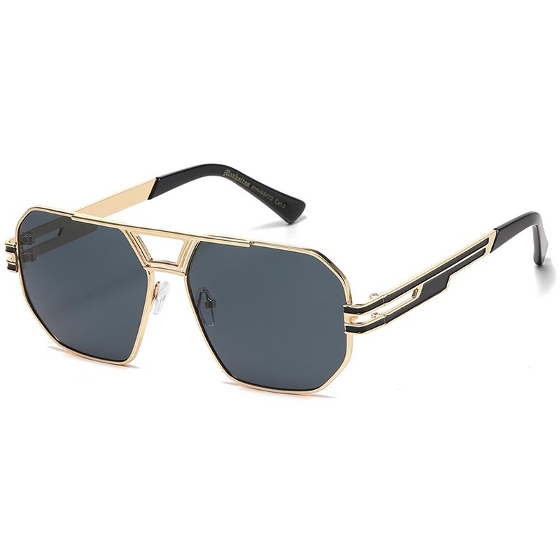 Guld Manhattan Millionaire Solbriller - Archie | Mørke glas