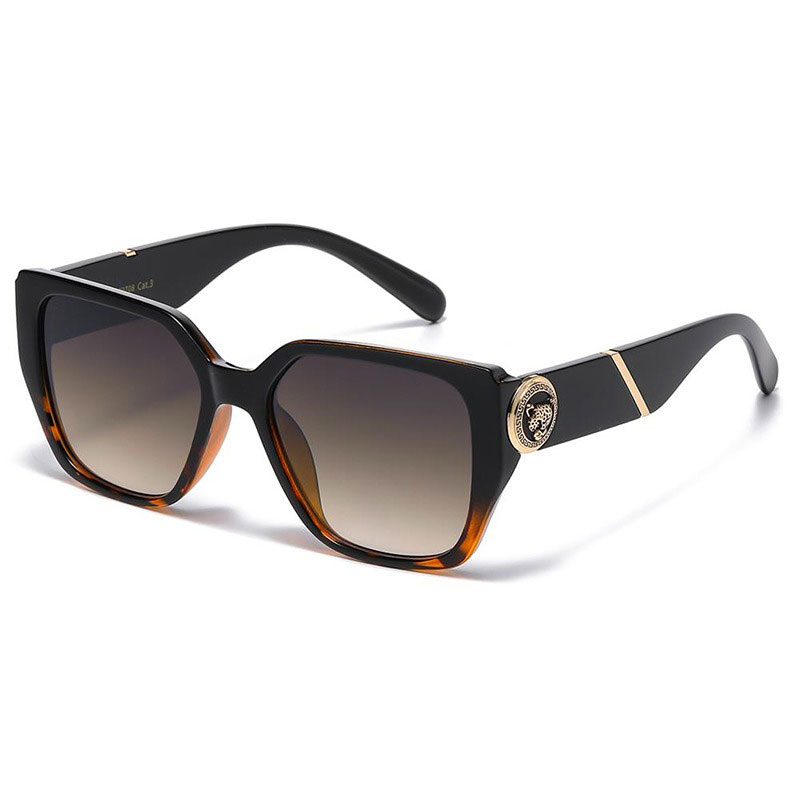 Sort og brun turtle fade VG Solbriller - San Siro | Brune fade glas